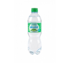 Mineralinis vanduo Akvilė, silpnai gazuotas, 0.5l (12vnt.) (kaina nurodyta su užstatu už tarą)