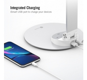 TaoTronics Stalinis šviestuvas TT-DL19 LED su USB, Juodas