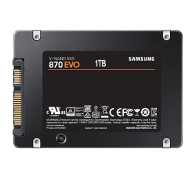 Samsung | SSD | 870 EVO | 1000 GB | SSD form factor 2.5" | Solid-state drive interface SATA III | Read speed 560 MB/s | Write speed 530 MB/s