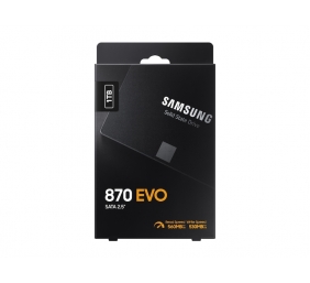 Samsung | SSD | 870 EVO | 1000 GB | SSD form factor 2.5" | Solid-state drive interface SATA III | Read speed 560 MB/s | Write speed 530 MB/s