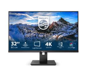 Philips | LCD Monitor with PowerSensor | 328B1/00 | 31.5 " | VA | 4K UHD | 16:9 | 60 Hz | 4 ms | 3840 x 2160 pixels | 350 cd/m² | Audio out | HDMI ports quantity 2 | Black