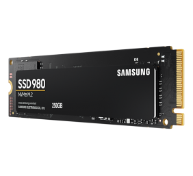 Samsung | V-NAND SSD | 980 | 250 GB | SSD form factor M.2 2280 | Solid-state drive interface M.2 NVME | Read speed 2900 MB/s | Write speed 1300 MB/s