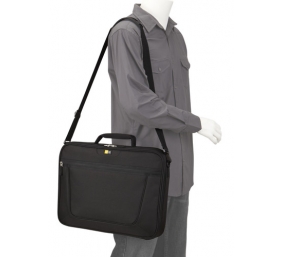 Case Logic | VNCI217 | Fits up to size 17.3 " | Messenger - Briefcase | Black | Shoulder strap