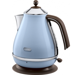 Delonghi | Kettle | KBOV 2001.AZ | Standard | 2000 W | 1.7 L | Stainless steel | 360° rotational base | Azure