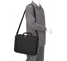 Case Logic | VNCI215 | Fits up to size 15.6 " | Messenger - Briefcase | Black | Shoulder strap