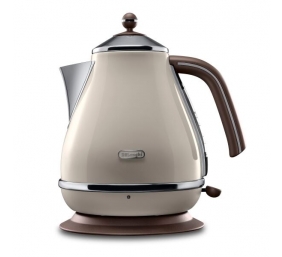 Delonghi | KBOV 2001.BG | Standard kettle | 2000 W | 1.7 L | Stainless steel | 360° rotational base | Beige