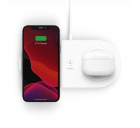 Belkin | 15W Dual Wireless Charging Pads | BOOST CHARGE