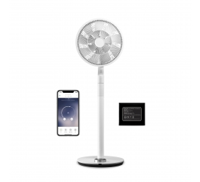 Duux | Fan | Whisper Flex Ultimate | Stand Fan | White | Diameter 34 cm | Number of speeds 30 | Oscillation | 3-32 W | Yes