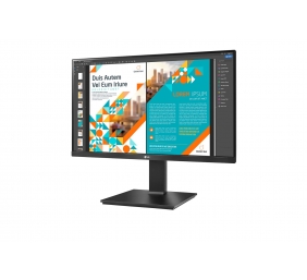 LG | Monitor with AMD FreeSync | 24QP550-B | 23.8 " | IPS | QHD | 16:9 | 75 Hz | 5 ms | 2560 x 1440 pixels | 300 cd/m² | HDMI ports quantity 2 | Black