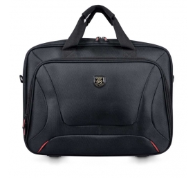 PORT DESIGNS | Courchevel | Fits up to size 15.6 " | Messenger - Briefcase | Black | Shoulder strap