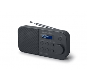 Muse | Alarm function | M-109DB | Portable radio | Black