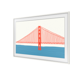 SAMSUNG Frame 75 White Modern 2021