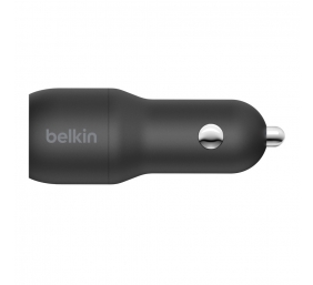 Belkin | Dual USB-A Car Charger 24W + USB-A to Lightning Cable | BOOST CHARGE