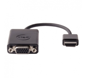 Dell | Adapter HDMI to VGA | 470-ABZX | Black | HDMI - Male | HD-15 (VGA) - Female