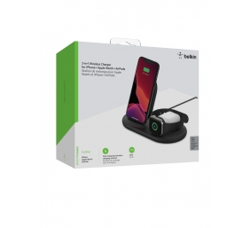 Belkin | 3-in-1 Wireless Charger for Apple Devices | BOOST CHARGE