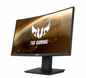 Asus Curved Gaming Monitor TUF Gaming VG24VQR 23.6 ", VA, FHD, 1920 x 1080 pixels, 16:9, 1 ms, 350 cd/m², Black, HDMI ports quantity 2