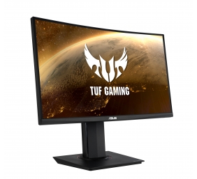 Asus Curved Gaming Monitor TUF Gaming VG24VQR 23.6 ", VA, FHD, 1920 x 1080 pixels, 16:9, 1 ms, 350 cd/m², Black, HDMI ports quantity 2