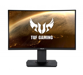 Asus Curved Gaming Monitor TUF Gaming VG24VQR 23.6 ", VA, FHD, 1920 x 1080 pixels, 16:9, 1 ms, 350 cd/m², Black, HDMI ports quantity 2