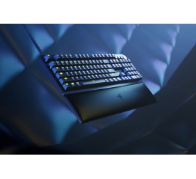 Razer | Huntsman V2 Optical Gaming Keyboard | Gaming keyboard | Wired | RGB LED light | US | Black | Numeric keypad | Clicky Purple Switch