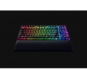 Razer | Huntsman V2 Tenkeyless | Black | Gaming keyboard | Wired | Optical Gaming Keyboard | RGB LED light | US | Linear Red Switch