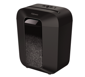 Powershred | LX41 | Black | 17 L | Credit cards shredding | Paper handling standard/output 8 sheets per pass | Mini-Cut Shredder | Warranty 24 month(s)