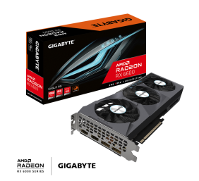 Gigabyte GV-R66EAGLE-8GD AMD, 8 GB, Radeon RX 6600, GDDR6, PCI-E 4.0 x 8, HDMI ports quantity 2, Memory clock speed 14000 MHz