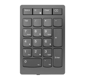 Lenovo | Professional | Go Wireless Numeric Keypad | Numeric Keypad | Wireless | N/A | Storm Grey