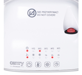 Camry | Heater | CR 7732 | Ceramic | 1500 W | Number of power levels 2 | Suitable for rooms up to 15 m² | White | N/A