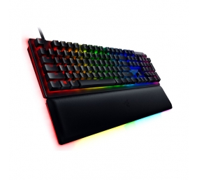 Razer | Huntsman V2 Optical Gaming Keyboard | Gaming keyboard | Wired | RGB LED light | NORD | Black | Numeric keypad | Linear Red Switch