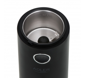 Adler | Coffee grinder | AD4446bs | 150 W | Coffee beans capacity 75 g | Lid safety switch | Black