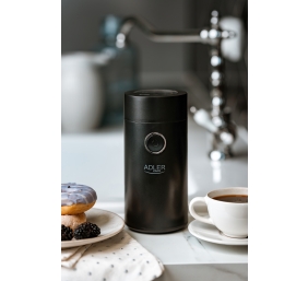 Adler | Coffee grinder | AD4446bs | 150 W | Coffee beans capacity 75 g | Lid safety switch | Black