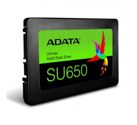 ADATA | Ultimate SU650 | 256 GB | SSD form factor 2.5" | Solid-state drive interface SATA 6Gb/s | Read speed 520 MB/s | Write speed 450 MB/s