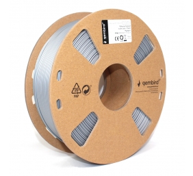 Flashforge ABS Filament | 1.75 mm diameter, 1 kg/spool | Silver