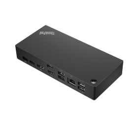 Lenovo ThinkPad Universal USB-C Dock (40AY0090EU) Jungčių stotelė, Juoda