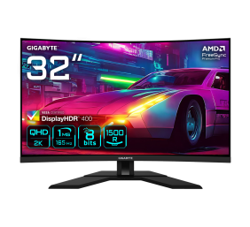 Gigabyte | Curved Monitor | M32QC-EK | 31.5 " | VA | 170 Hz | 1 ms | 2560 x 1440 pixels | 350 cd/m² | Earphone Jack | HDMI ports quantity 2 | Warranty 36 month(s)