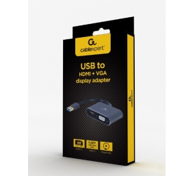 Cablexpert | USB display adapter | A-USB3-HDMIVGA-01 | USB 3.0 Type-A | 0.15 m