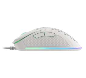 Genesis | Gaming Mouse | Krypton 555 | Wired | Optical | Gaming Mouse | USB 2.0 | White | Yes