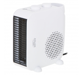 Adler | Heater | AD 7725w | Fan heater | 2000 W | Number of power levels 2 | White | N/A