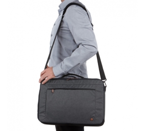 Case Logic | Era Hybrid Briefcase | Fits up to size 15.6 " | Messenger - Briefcase/Backpack | Obsidian | Shoulder strap