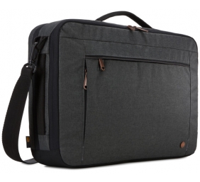 Case Logic | Era Hybrid Briefcase | Fits up to size 15.6 " | Messenger - Briefcase/Backpack | Obsidian | Shoulder strap