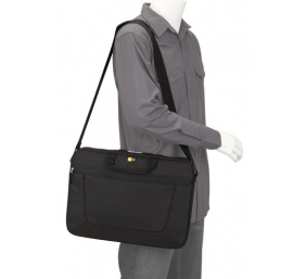 Case Logic | VNAI215 | Fits up to size 15.6 " | Messenger - Briefcase | Black | Shoulder strap