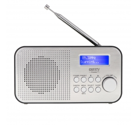 Camry | Portable Radio | CR 1179 | Alarm function | Black/Silver