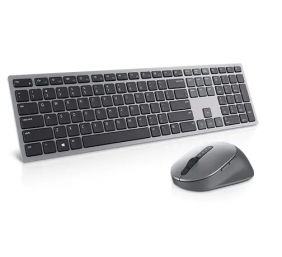 Dell | Premier Multi-Device Keyboard and Mouse | KM7321W | Keyboard and Mouse Set | Wireless | Batteries included | EN/LT | Titan grey | Wireless connection