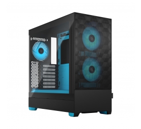 Fractal Design | Pop Air RGB | Side window | Cyan Core TG Clear Tint | ATX, mATX, Mini ITX | Power supply included No | ATX