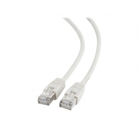 FTP Cat6 | Patch cord | Perfect connection; Foil shielded - for a reliable connection; Gold plated contacts | White | 5 m