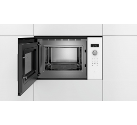 Bosch Microwave Oven | BFL554MW0 Series 6 | Built-in | 25 L | 900 W | White