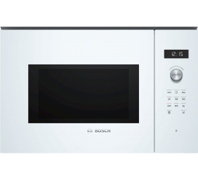 Bosch Microwave Oven | BFL554MW0 Series 6 | Built-in | 25 L | 900 W | White