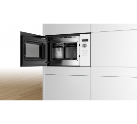 Bosch Microwave Oven | BFL554MW0 Series 6 | Built-in | 25 L | 900 W | White