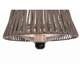 SUNRED | Heater | ARTIX M-HO BROWN, Corda Bright Hanging | Infrared | 1800 W | Brown | IP24