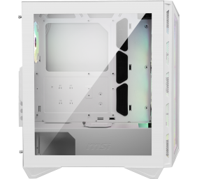 MSI | MPG GUNGNIR 110R | Side window | White | Mid-Tower | Power supply included No | ATX